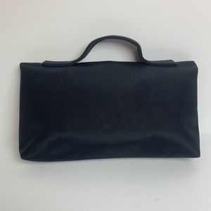 Nina Ricci Black Fold Over Clutch